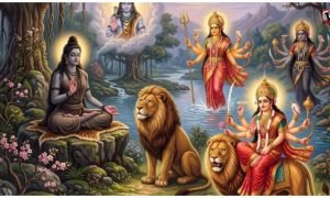 Maa Durga Lion Story