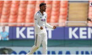 Manav Suthar Test Debut