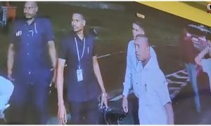 Minister convoy incident