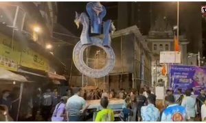 Mumbai Ganesh Idol Accident