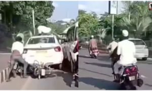 Owaisi Convoy Accident