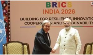PM Modi Guterres Meeting