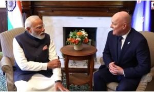 PM Modi–Christopher Luxon Meeting