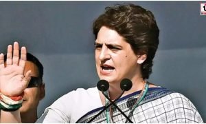 Priyanka on Parliament March