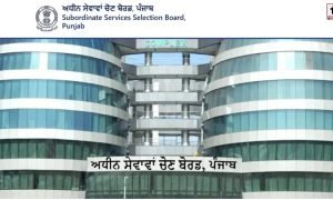 Punjab PSSSB Recruitment