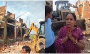 Raipur Bulldozer Action