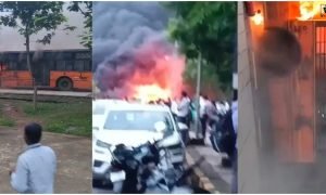 Raipur Bus Fire