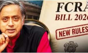 Shashi Tharoor on FCRA
