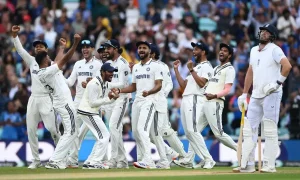India vs England : ओवल में इतिहास रच गई टीम इंडिया, ग्लैंड को ओवल में 6 रन से हराकर सीरीज 2-2 से की बराबर